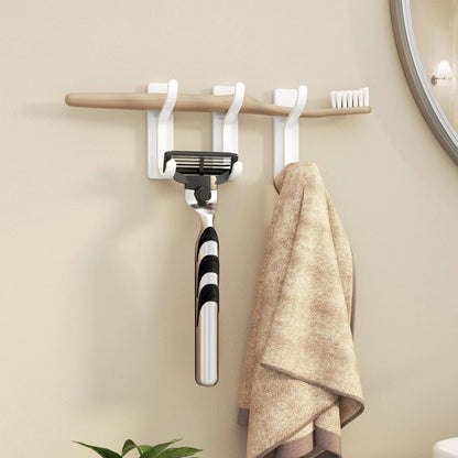 Home Collection Pack of 12 Heavy Duty Adhesive Wall Hooks