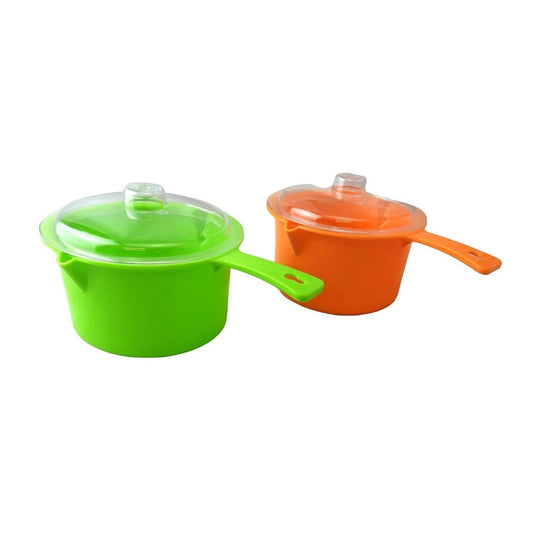 Home Collection Set of 2 Microwave Saucepan with Lid 27 oz