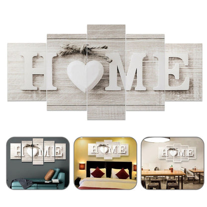 Home Collection 5Pcs Modern Wall Art Canvas Prints
