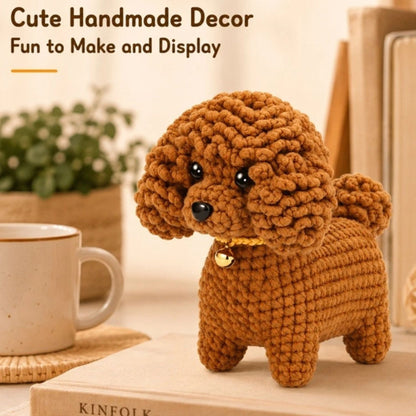Home Collection Dog Crochet Kit for Beginners