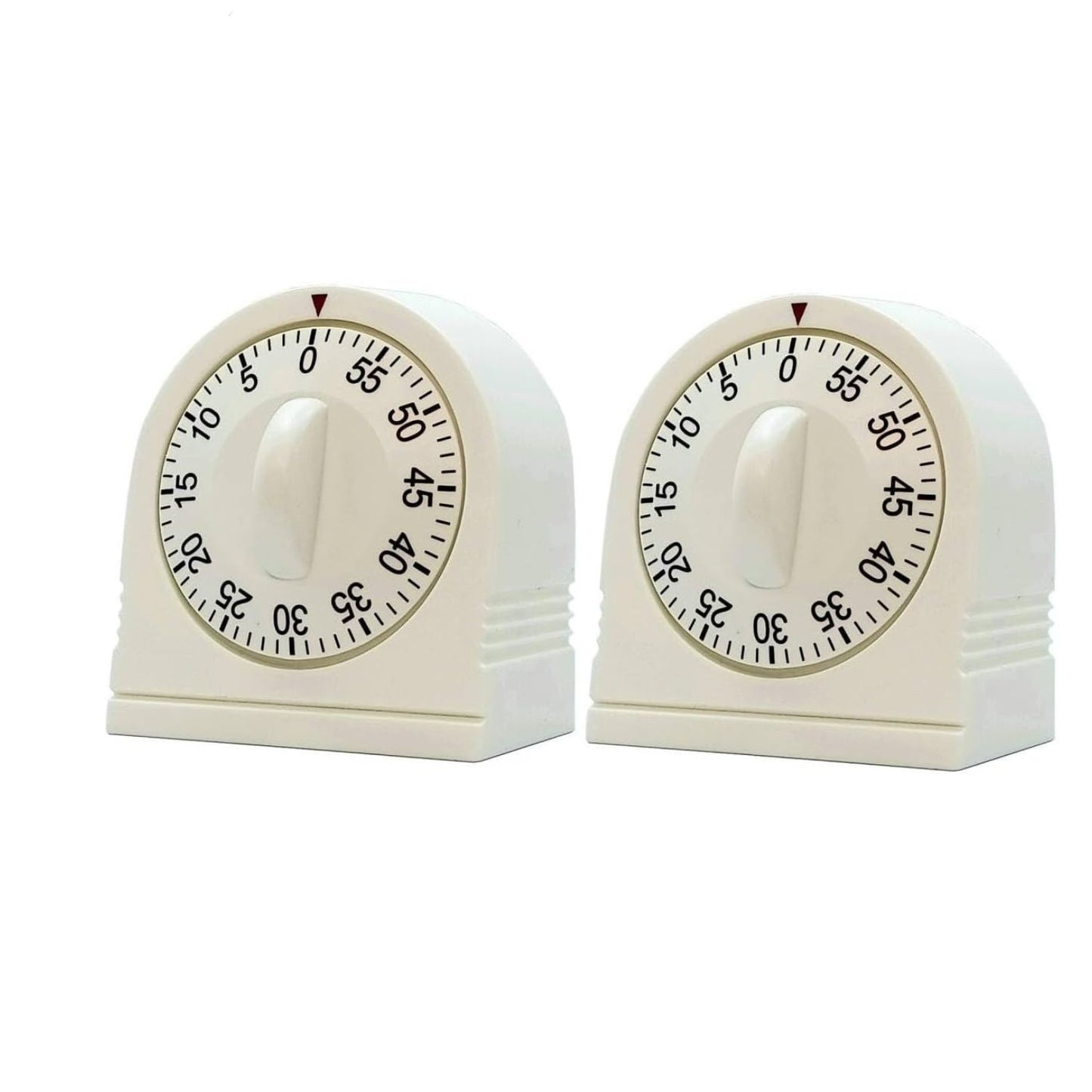 Home Collection 2-Pack 60 Minute Wind-Up Mechanical Timer