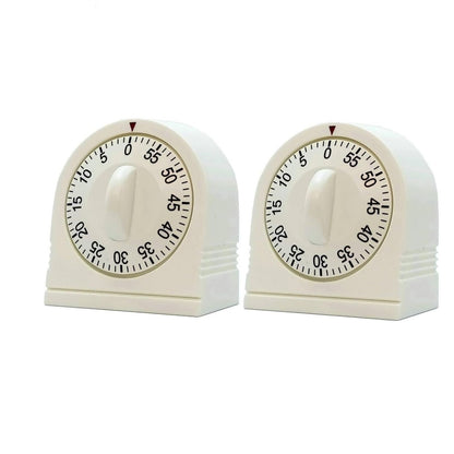 Home Collection 2-Pack 60 Minute Wind-Up Mechanical Timer