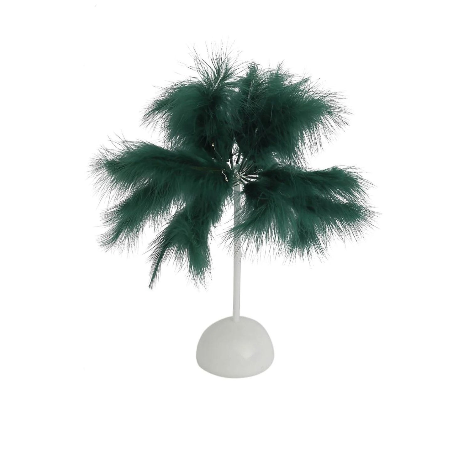 Home Collection Feather Desk Lamp Table Light 15"