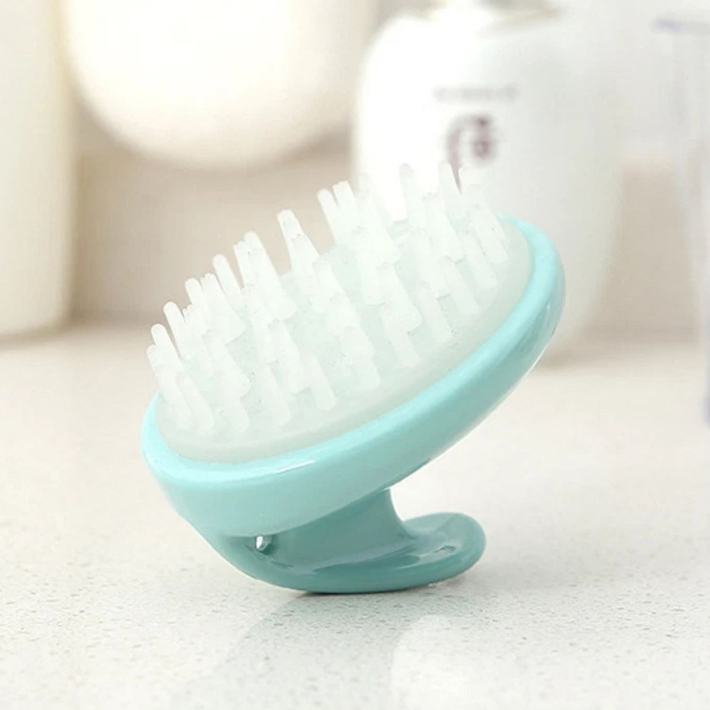Home Collection Silicone Shampoo Scalp Massage Brush Hair Scrubber