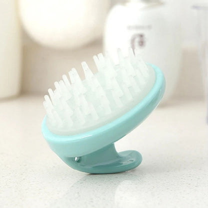 Home Collection Silicone Shampoo Scalp Massage Brush Hair Scrubber