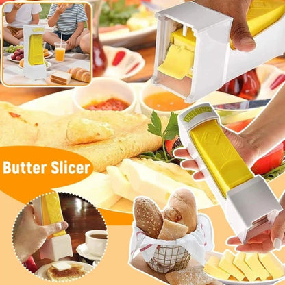 Home Collection Stick Butter Cutter Slicer Dispenser with Freshness Seal