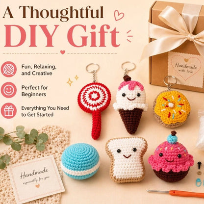 Home Collection Pack of 6 Desert Crochet Kit for Beginners