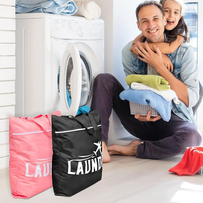 Home Collection Pack of 2 Large Travel Laundry Bags
