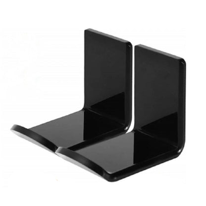 Home Collection Pack of 2 Acrylic Headphone Hanger Under Desk Hook
