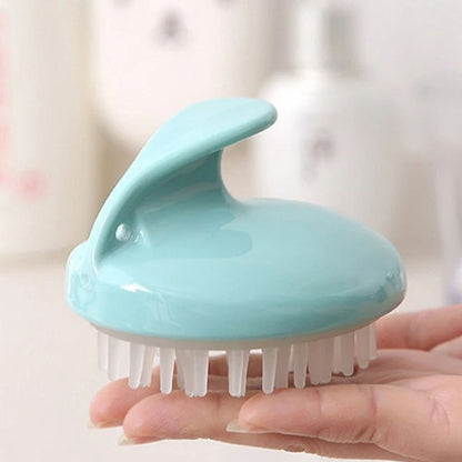 Home Collection Silicone Shampoo Scalp Massage Brush Hair Scrubber