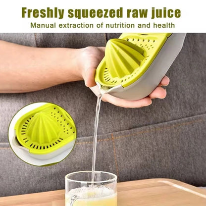 Home Collection 3in1 Citrus Juicer Zester Manual Lemon Orange Squeezer
