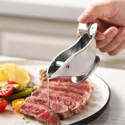 Home Collection Stainless Steel Lemon Squeezer Handheld Lime Citrus Juicer