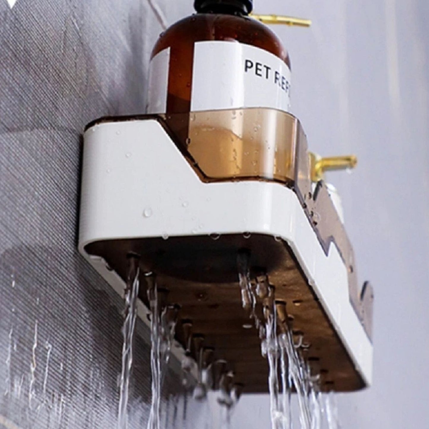 Home Collection Corner Shower Caddy Adhesive Wall Mounted