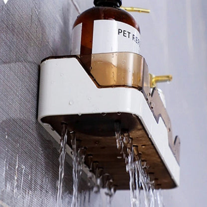 Home Collection Corner Shower Caddy Adhesive Wall Mounted