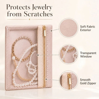 Home Collection Pack of 6 Jewelry Organizer Pouch