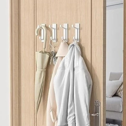 Home Collection Pack of 12 Heavy Duty Adhesive Wall Hooks