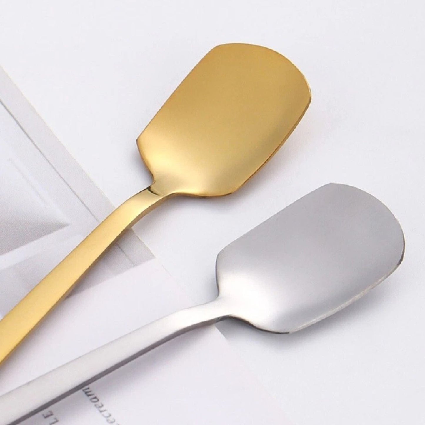 Home Collection Pack of 6 Stainless Steel Iced Tea Spoons 5.7 Inch