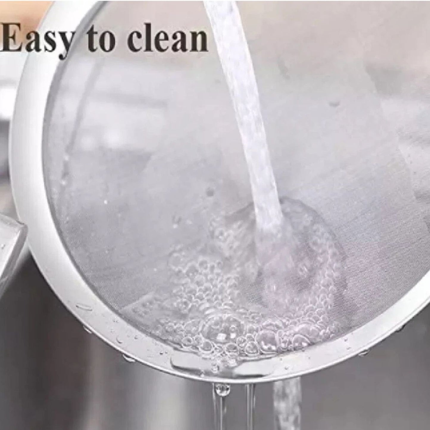 Home Collection Stainless Steel Fine Mesh Skimmer Spoon