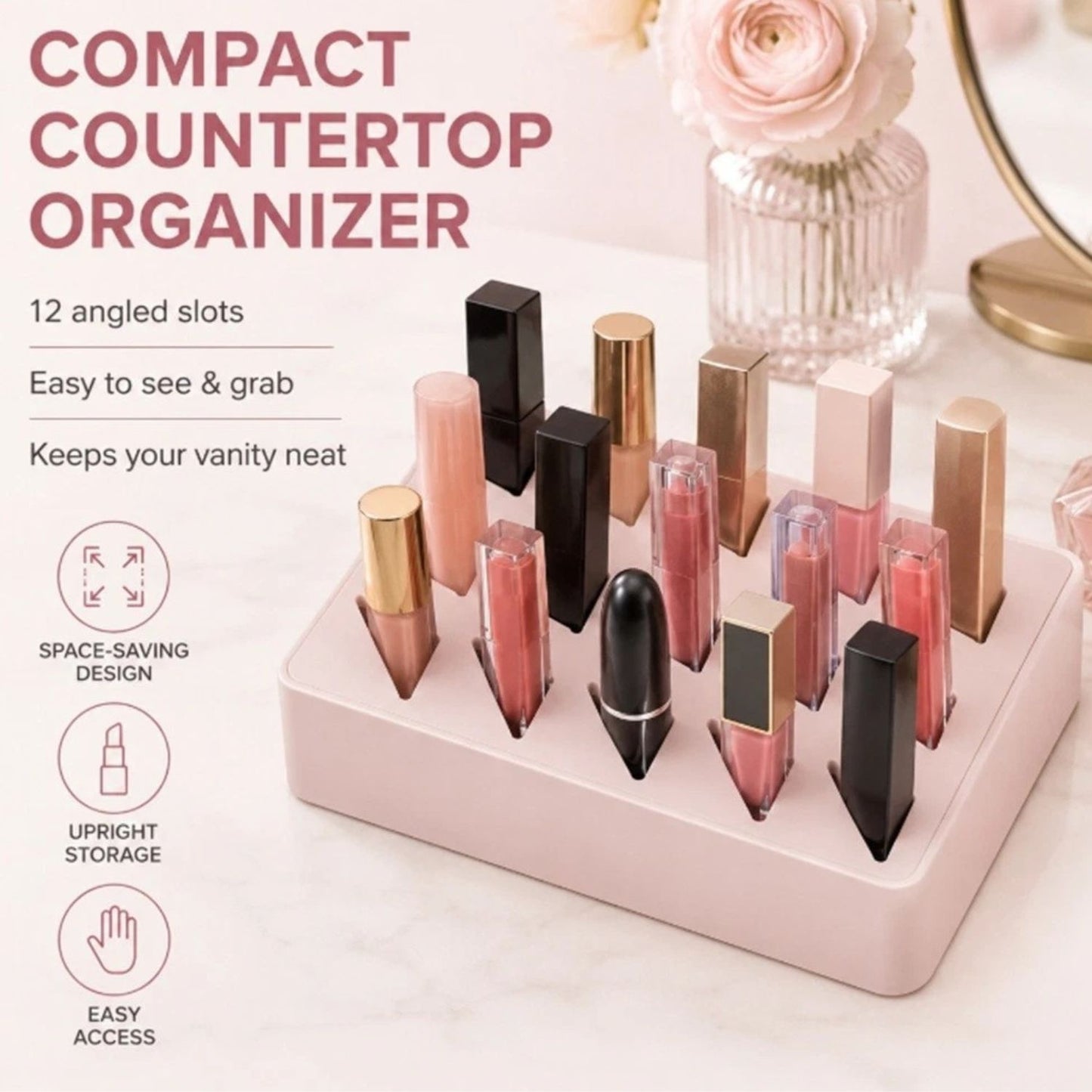 Home Collection Silicone Lipstick Holder Stand