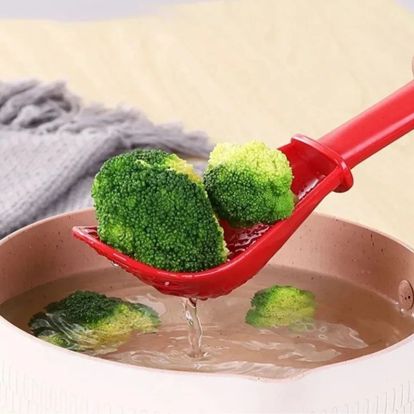 Home Collection Pack of 2 Cooking Spoon Skimmer Set