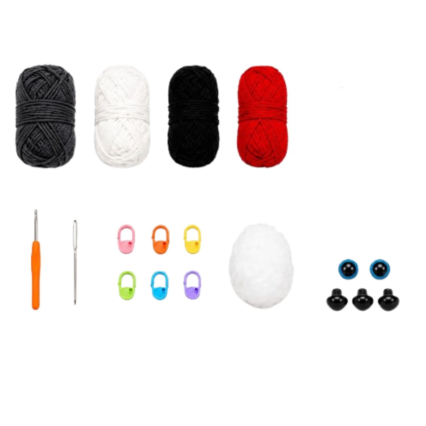 Home Collection Husky Dog Crochet Kit for Beginners
