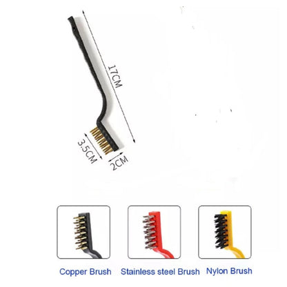 Home Collection Pack of 3 Gas Stove Cleaning Brush