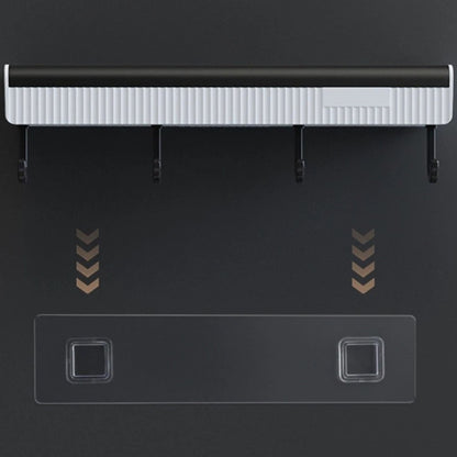 Home Collection Adhesive Shower Shelf No Drill Bathroom Organizer