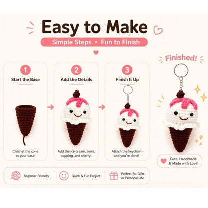 Home Collection Pack of 6 Desert Crochet Kit for Beginners