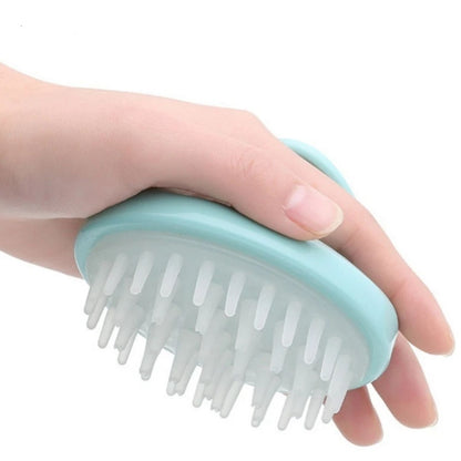 Home Collection Silicone Shampoo Scalp Massage Brush Hair Scrubber