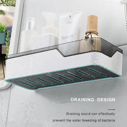 Home Collection Corner Shower Caddy Adhesive Wall Mounted