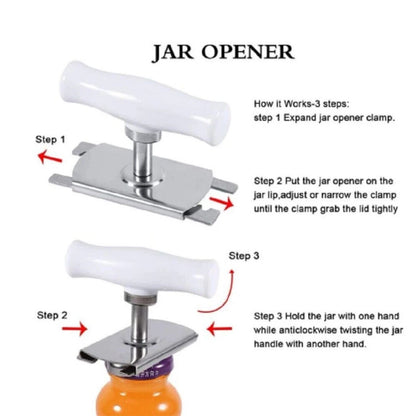 Home Collection Multi-Function Jar Opener Tool Wrench