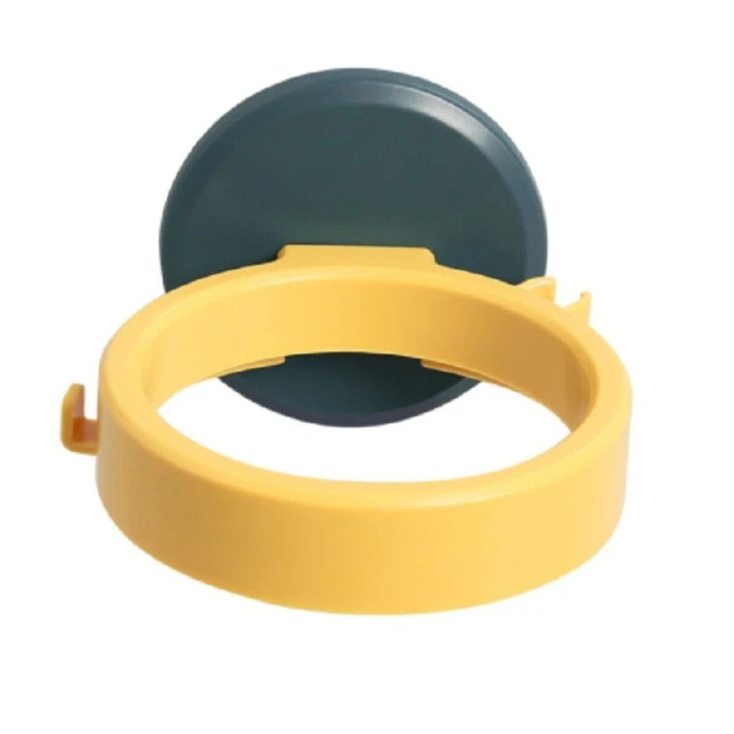 Home Collection Hair Dryer Holder Self Adhesive Bathroom Organizer Rack Yellow