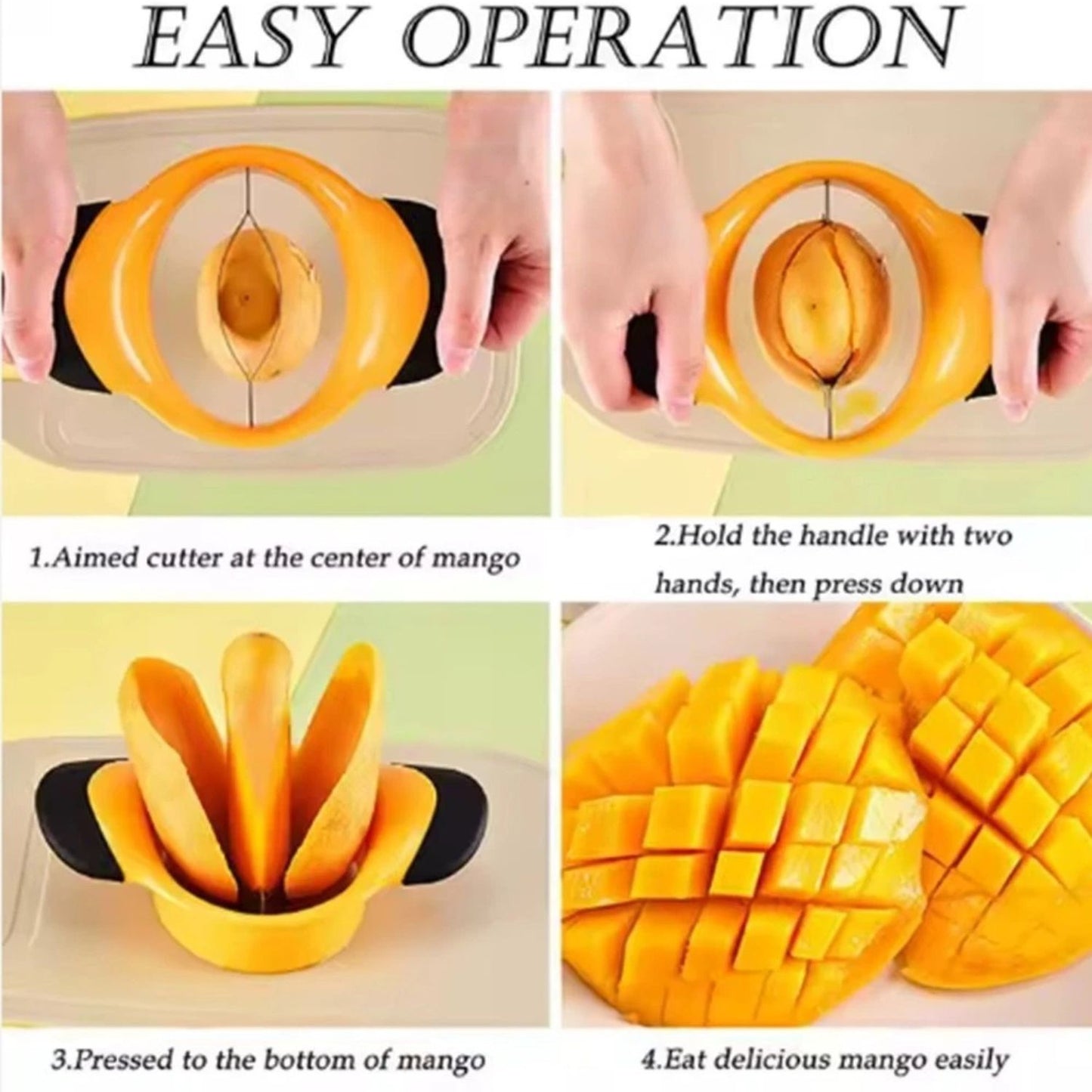 Home Collection Mango Slicer Pitter Cutter Splitter