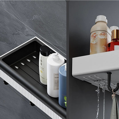 Home Collection Adhesive Shower Shelf No Drill Bathroom Organizer