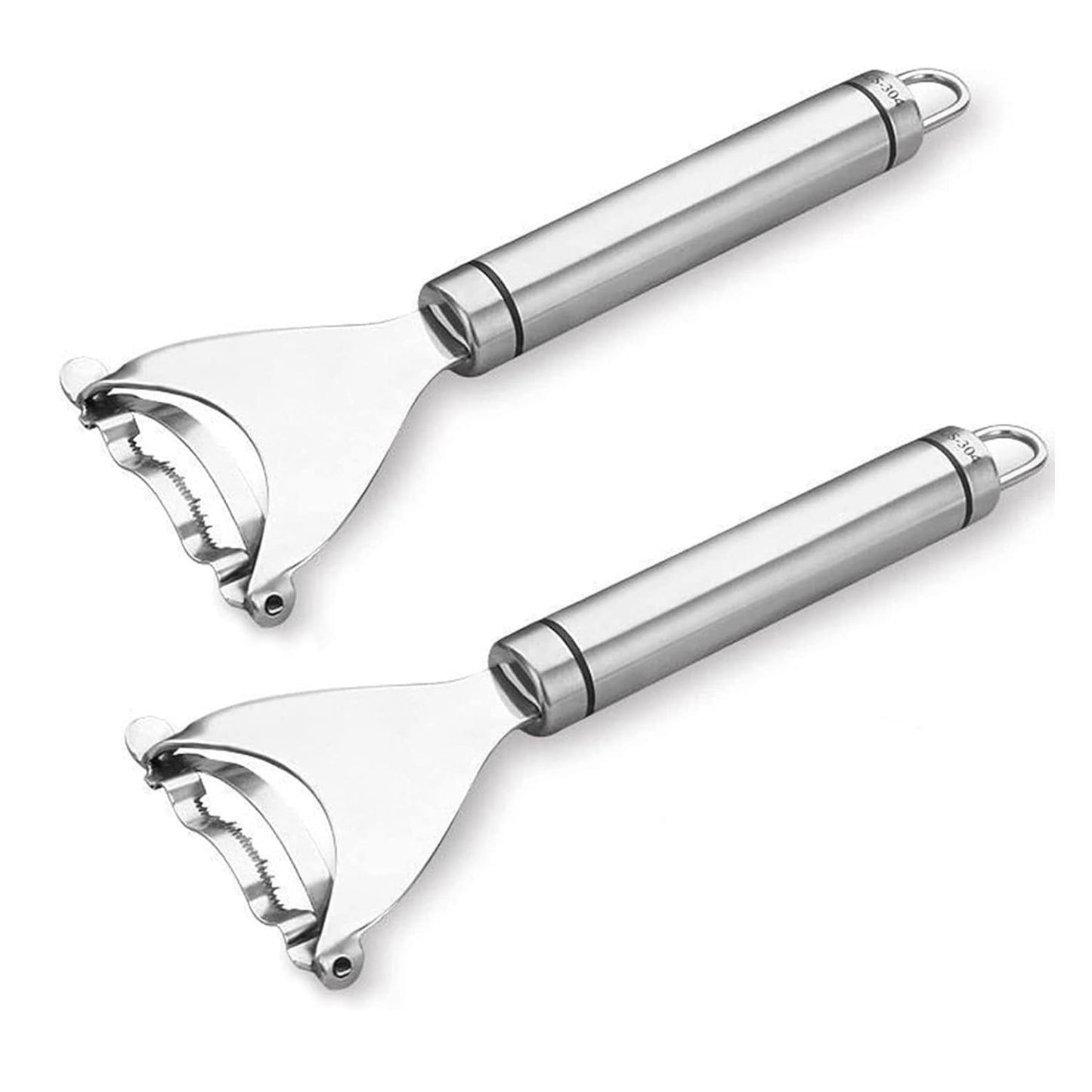 Home Collection 2Pcs Stainless Steel Corn Peeler
