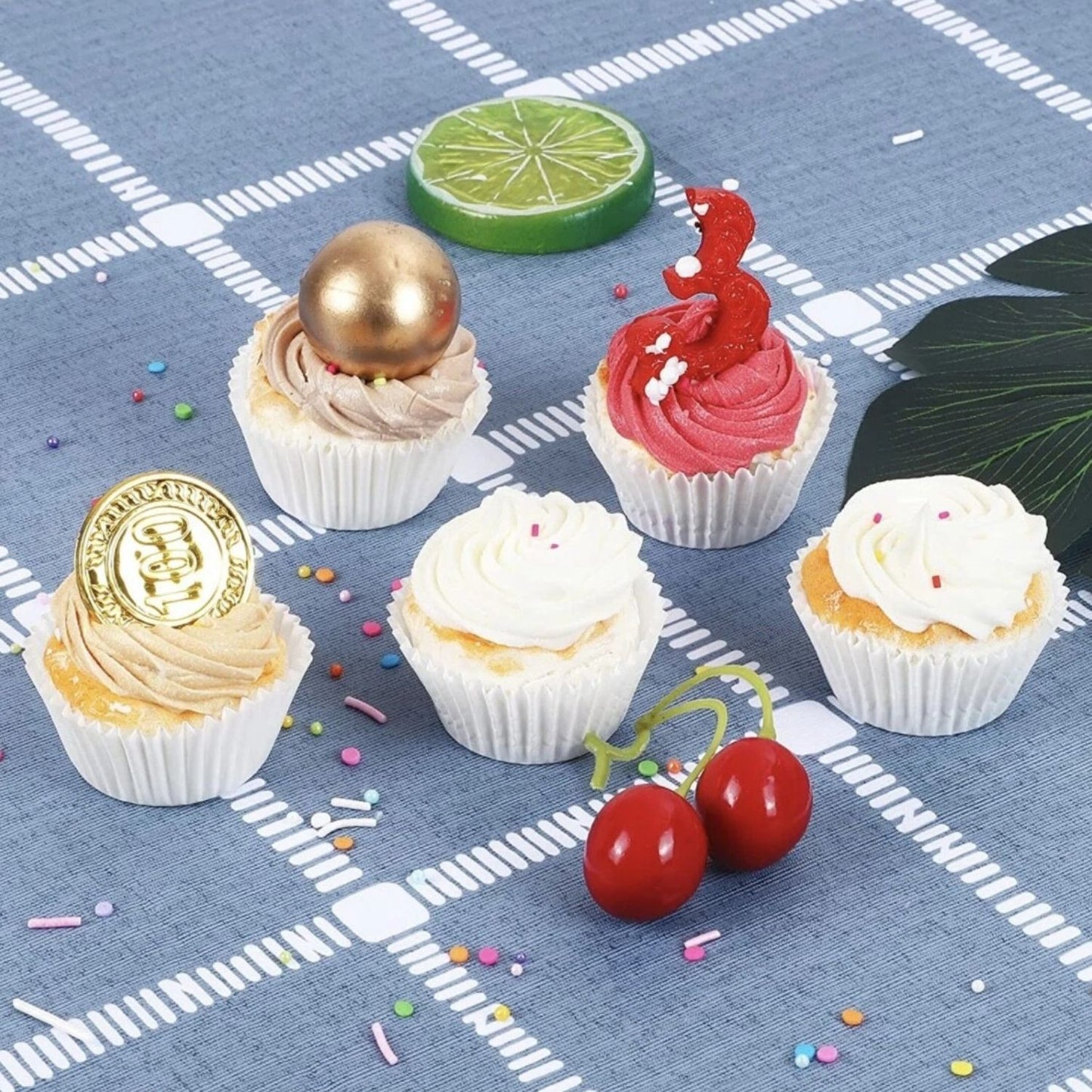 Home Collection White Cupcake Muffin Liners