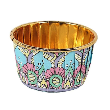 Home Collection Pack of 50 Assorted Paper and Foil Cupcake Liners