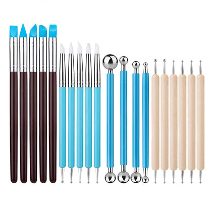 Home Collection 20PCS Clay Sculpting Tools Kit