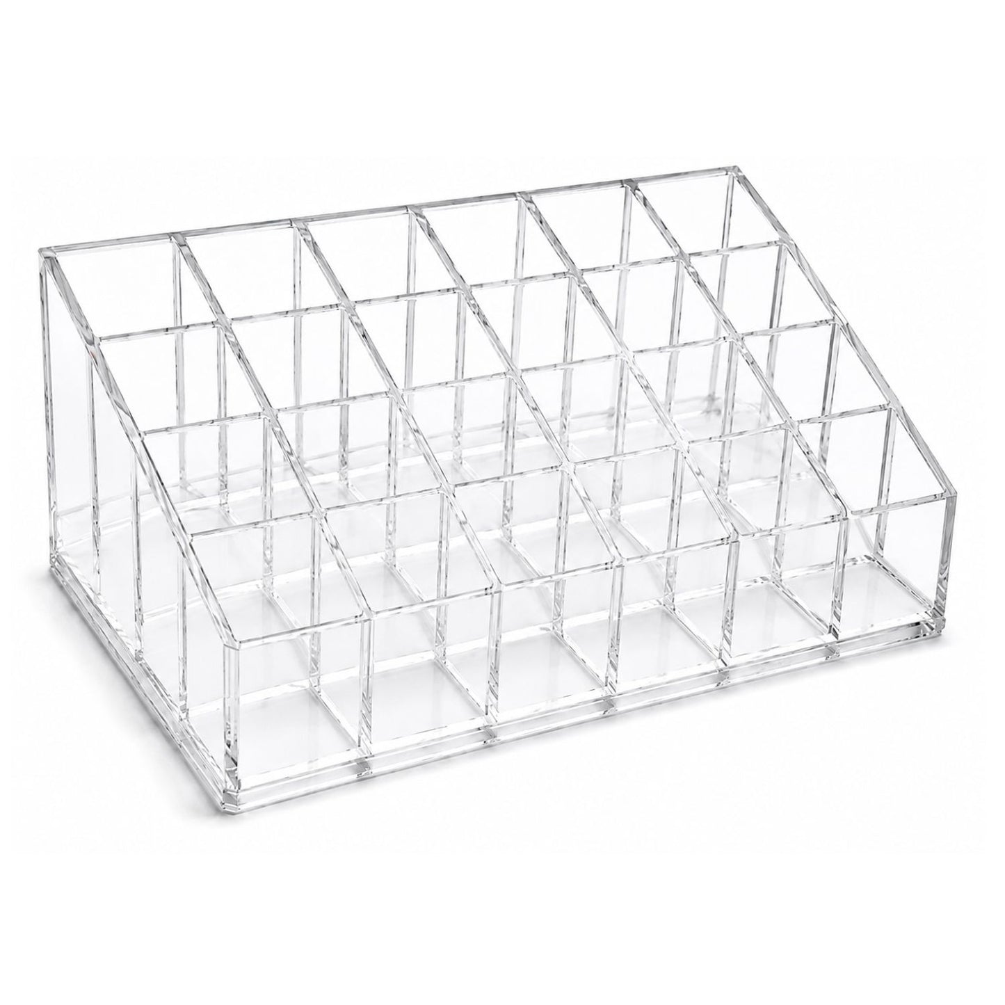 Home Collection 24 Slot Acrylic Lipstick Holder Makeup Organizer