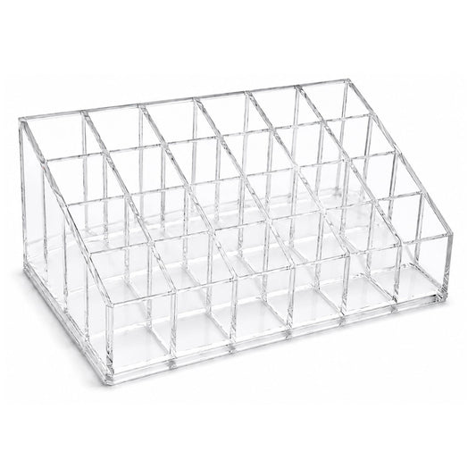 Home Collection 24 Slot Acrylic Lipstick Holder Makeup Organizer