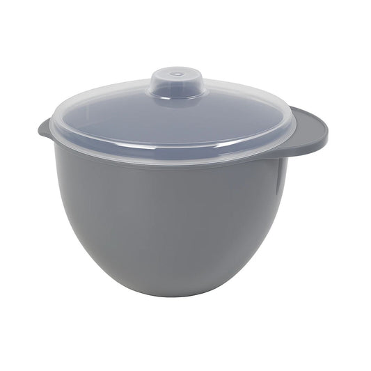 Home Collection Microwave Soup and Stew Maker Bowl with Lid and Spout