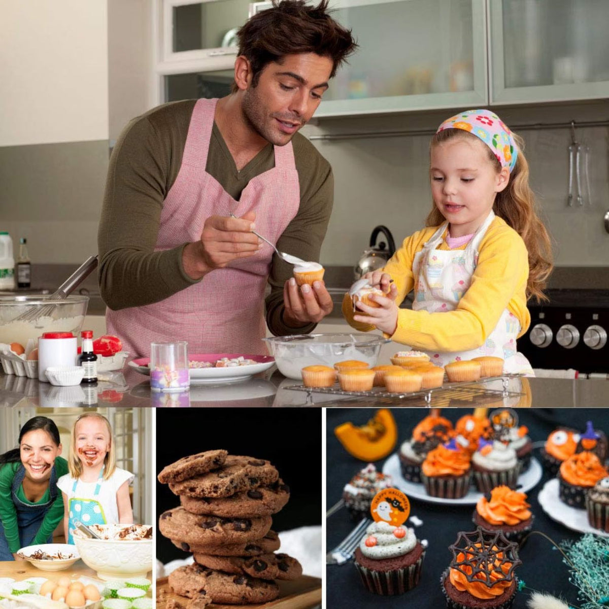 Home Collection Stainless Steel Cookie Dough Scoop Tablespoon Baking Scoop with Comfortable Grip