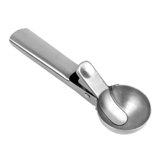 Home Collection Stainless Steel Ice Cream Scoop with Trigger Handle