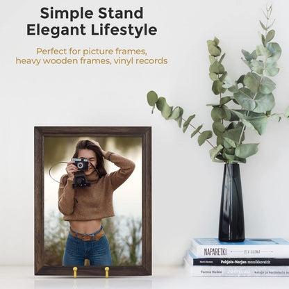 Home Collection Plate Stand Display Metal Frame Holder 6 Inch