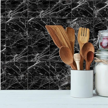 Home Collection 50Pcs Peel and Stick PVC Marble Wall Panels
