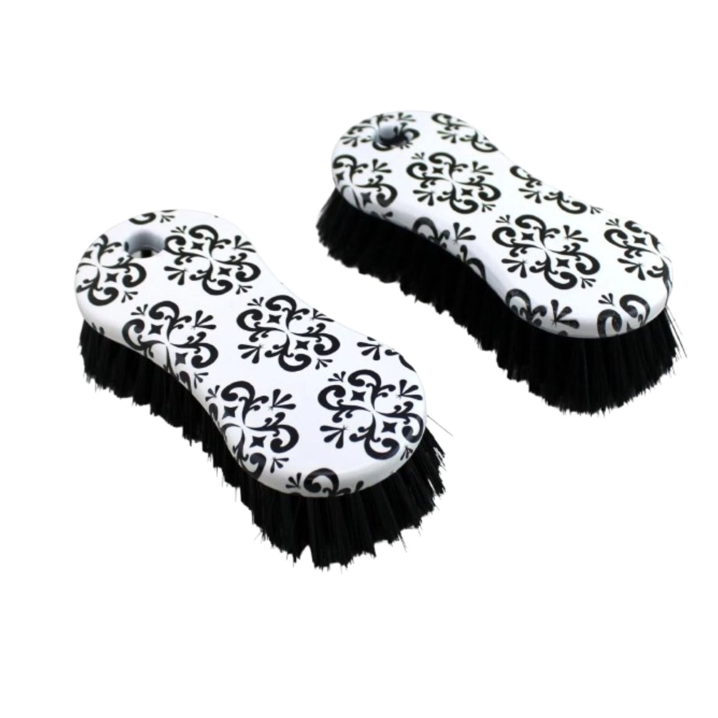 Home Collection Pack of 2 Scrub Brush Multi Purpose Cleaning Tool White