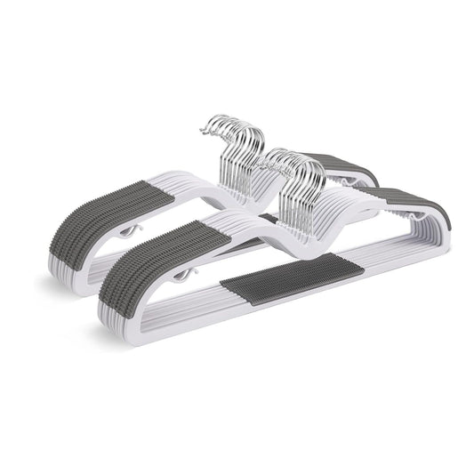 Home Collection 20 Pack Short Neck Plastic Clothes Hangers