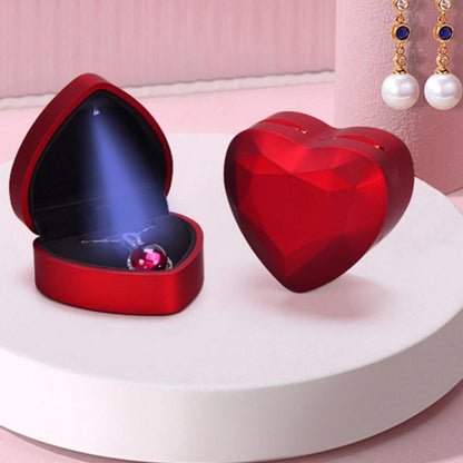 Home Collection Diamond Ring Box Jewelry Gift Organizer