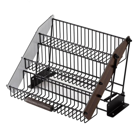Home Collection 3-Tier Pull-Down Spice Rack Organizer