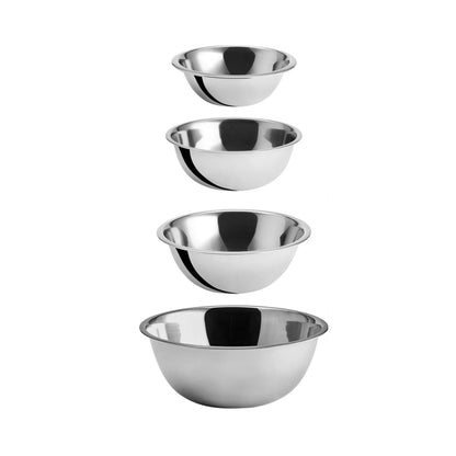 Home Collection Stainless Steel Mixing Bowls Set of 4